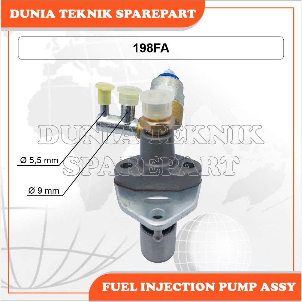 Jual 198F 198FA FIP / FUEL INJECTION PUMP ASSY / BOSCH PUMP / BOSPOM ...