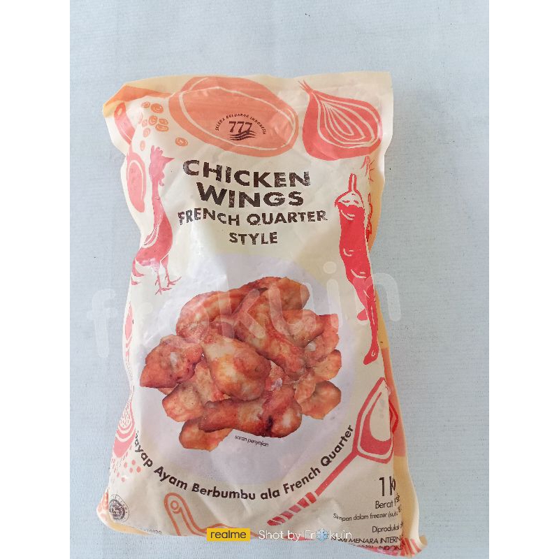 Jual Chicken Wings 777 French Quater Style 1kg - Frozen Food Murah ...