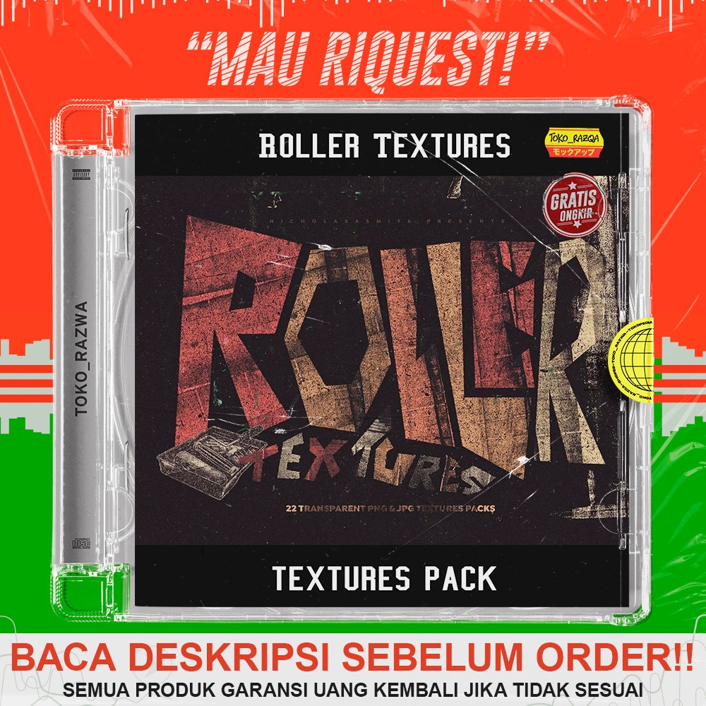 Jual Textures pack - Roller - 260224 | Shopee Indonesia