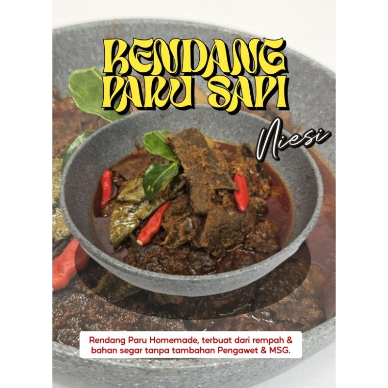 Jual Rendang Paru Sapi Potongan Besar Shopee Indonesia