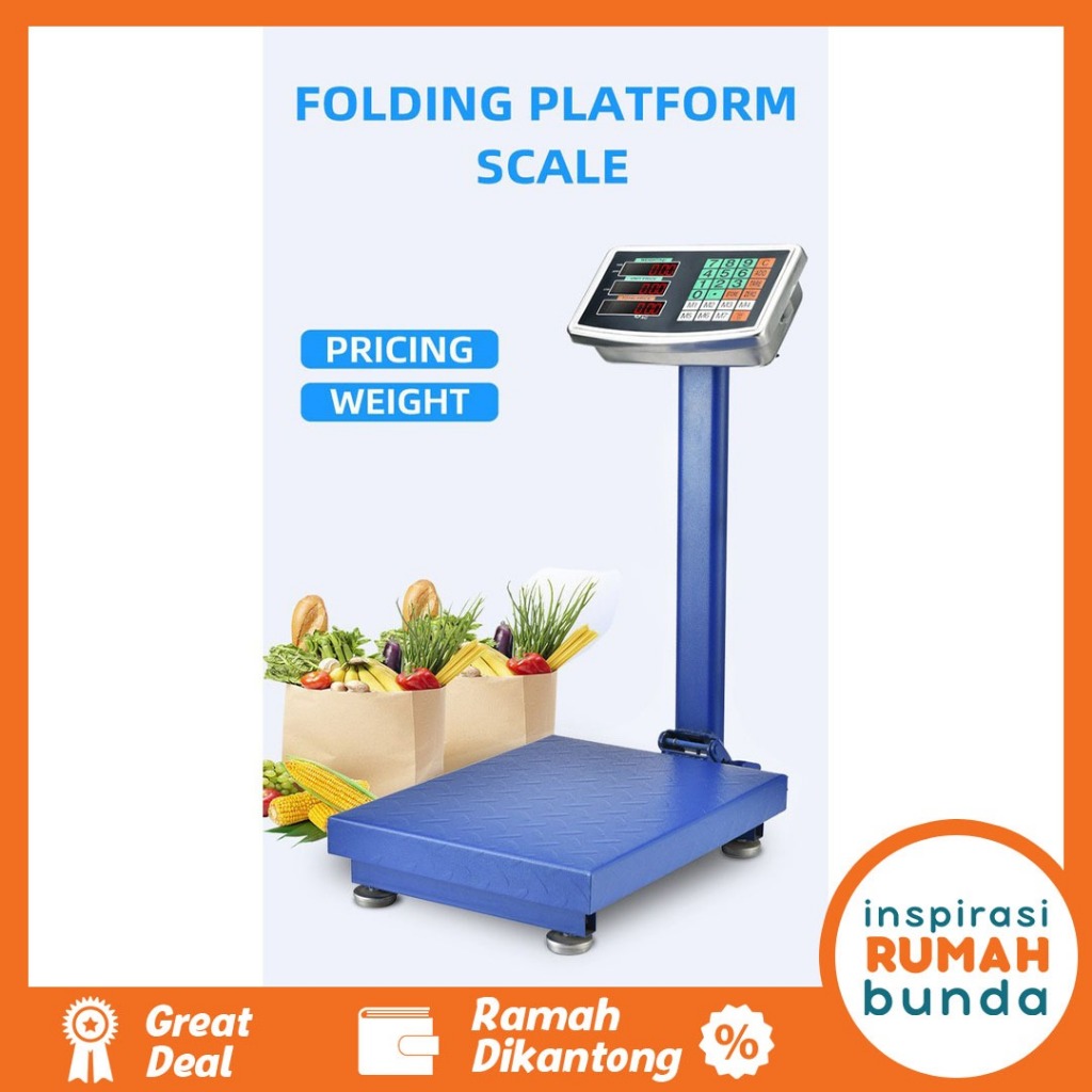 Jual Timbangan Duduk Digital Sudah Tera Timbangan Beras Digital 150kg