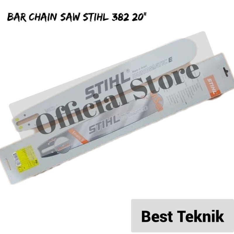 Jual Guide Bar Chain Saw Stihl MS 382 20" Original | Shopee Indonesia