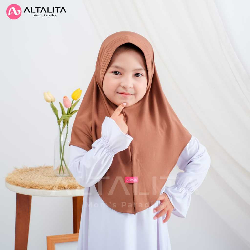 Jual Altalita - Kerudung Alea Instan Anak Jersey Premium Hijab Bergo ...