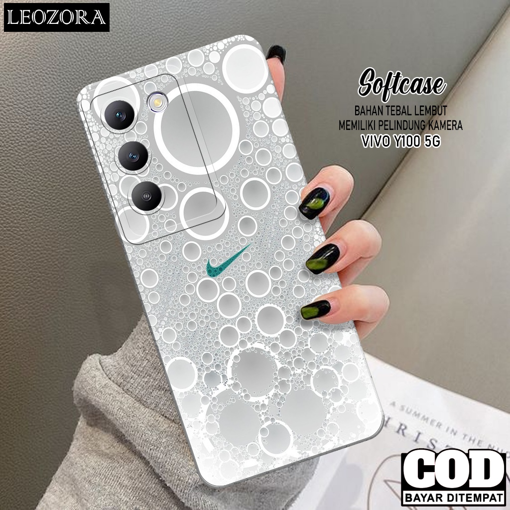 Jual Case Hp Vivo Y100 5g 2024 Terbaru Soft Macaron Pro Camera 