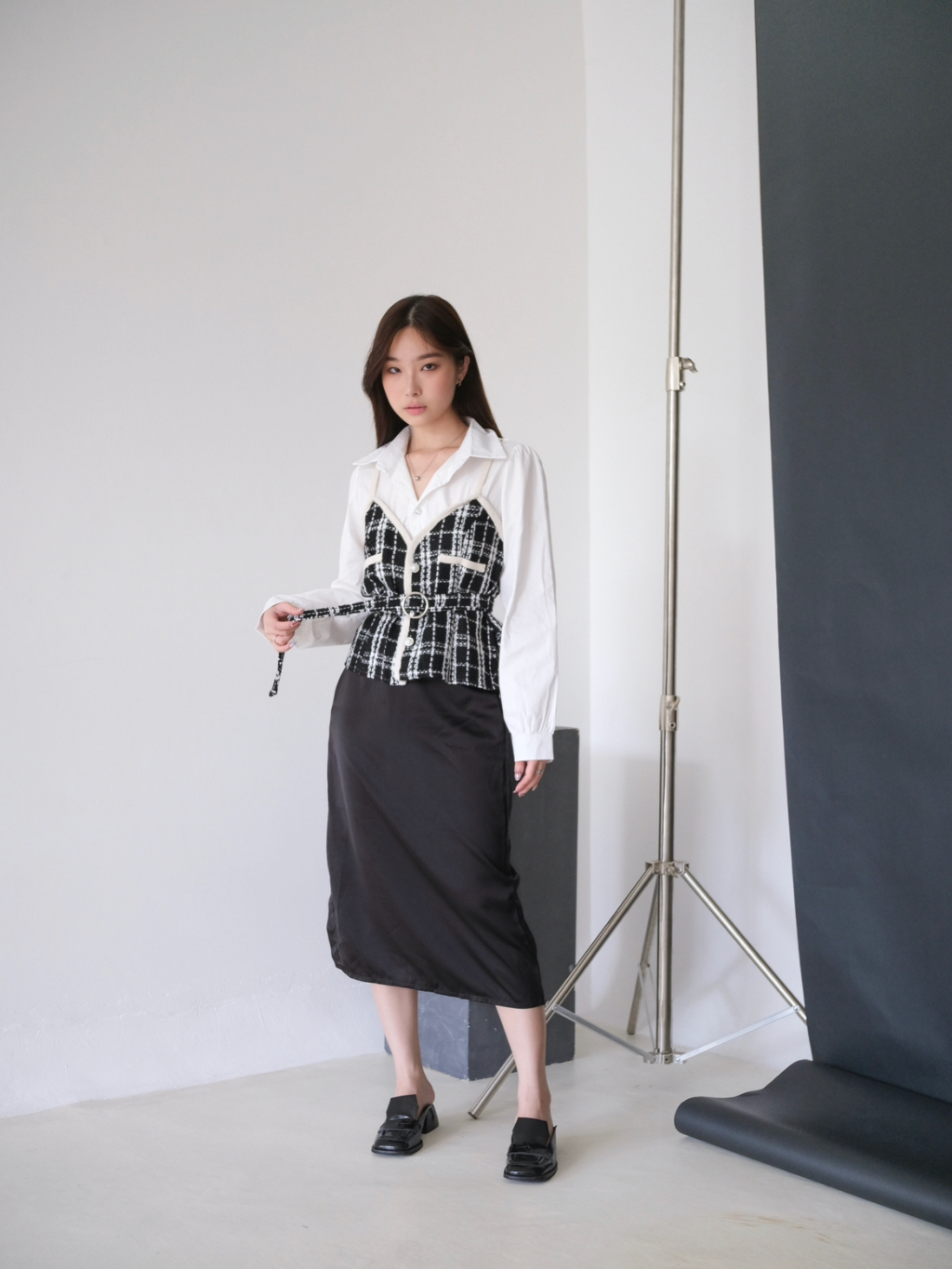Jual ROUX - Angel Tweed Top | Shopee Indonesia
