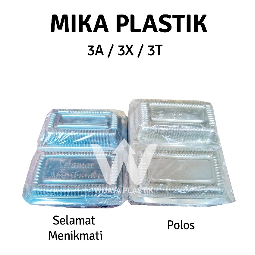 Jual [ Grosir 1 Pack ] Mika Kue K3 3a 3t 100pcs Selamat Menikmati