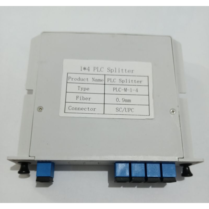 Jual Splitter FO 1:4 Box Cassette Fiber Optik SC/UPC(GFO) | Shopee ...