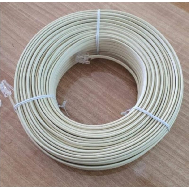 Jual Kabel Extension Line Telp (100meter)/roll | Shopee Indonesia
