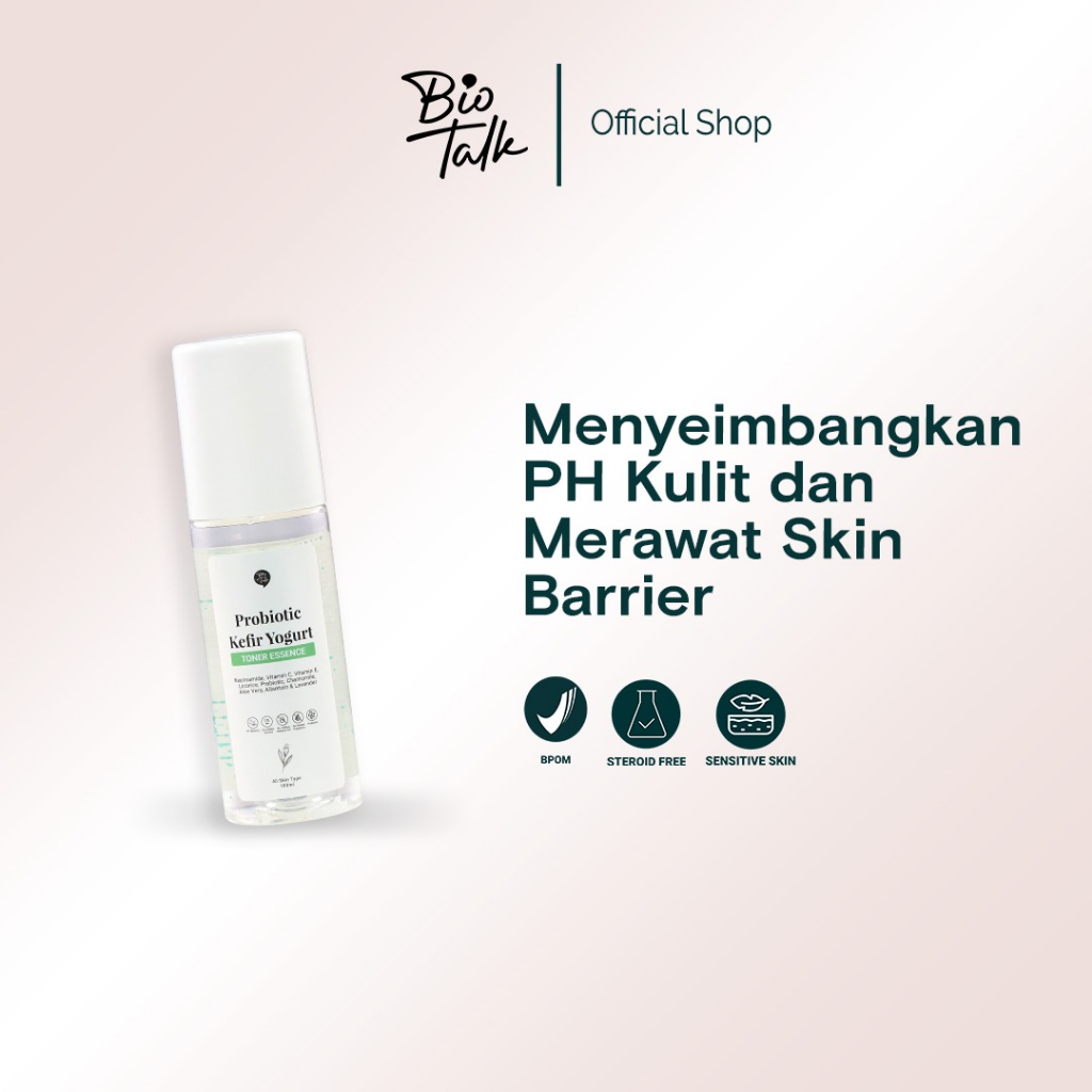 Jual Biotalk Probiotic Kefir Yogurt Essence Toner Shopee Indonesia