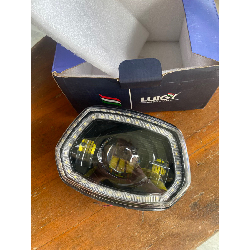 Jual Headlamp Daymaker Drl Luigy For Vespa Sprint Primavera Shopee