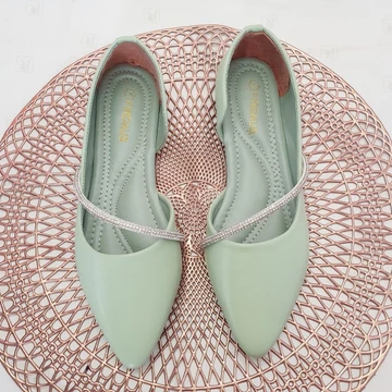 Flats Hoes Wanita Sepatu Wanita Flatshoes FD018