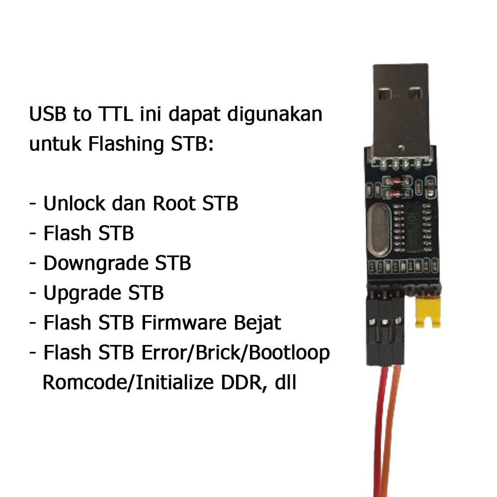 Jual USB TTL Khusus STB B860H V5 / Alat Khusus Flash STB Paket Lengkap ...