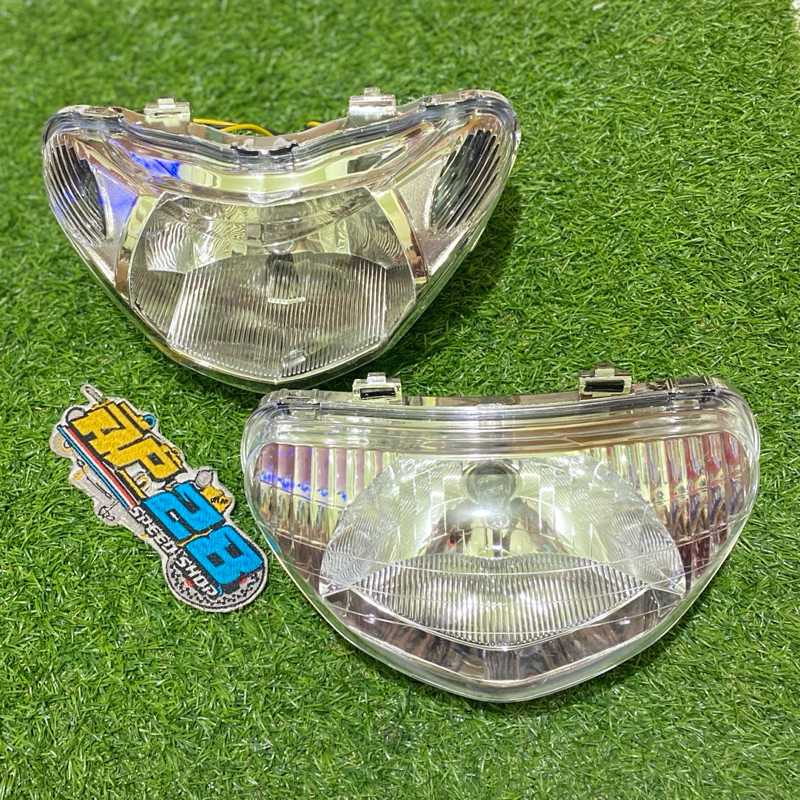 Jual Reflektor Lampu Depan Mio Smile Dan Mio Sporty Mika Bening Free Kabel Soket Dan Bohlam