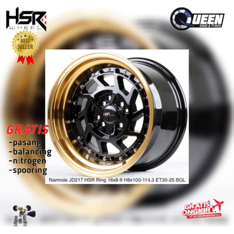 Jual VELG RACING R16 DOUBLE PCD HSR NAMROLE untuk mobil avanza, xenia ...