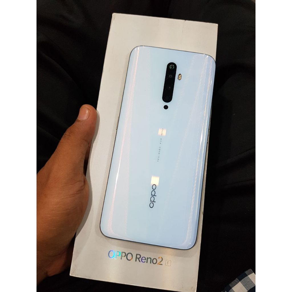Jual oppo reno 2f 8/128gb second fullset | Shopee Indonesia