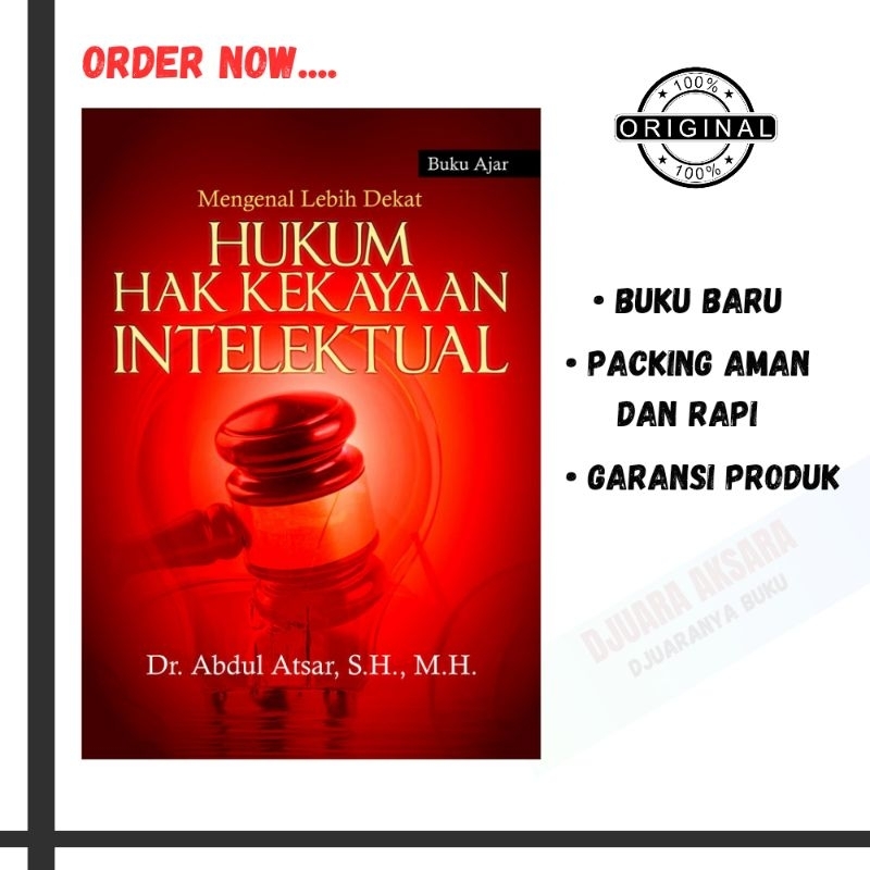 Jual Buku Mengenal Lebih Dekat Hukum Hak Kekayaan Intelektual Shopee Indonesia