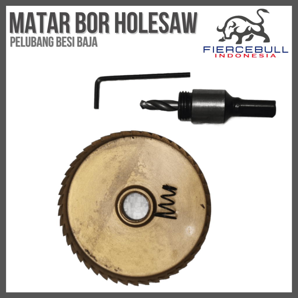 Jual Mata Bor Besi Baja Holesaw Mata Bor Pelubang Besi Baja | Shopee ...
