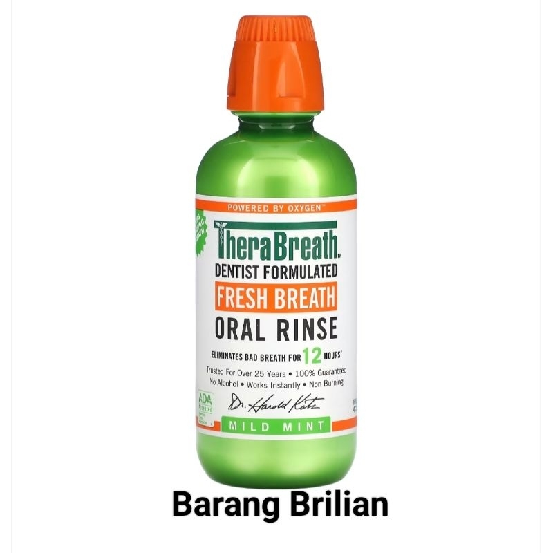 Jual TheraBreath 24hour fresh oral rinse obat kumur mouthwash ori USA