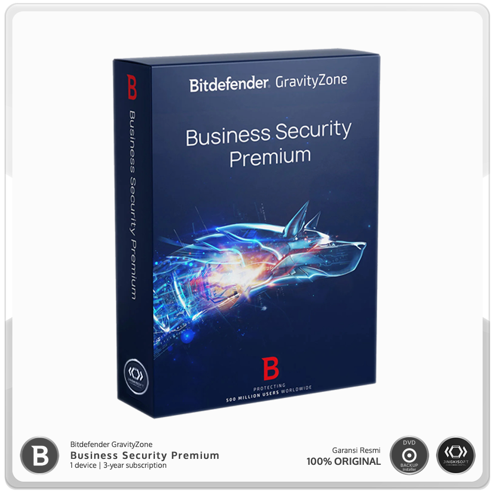 Jual Bitdefender GravityZone Business Security Premium - 3 Tahun 1 ...