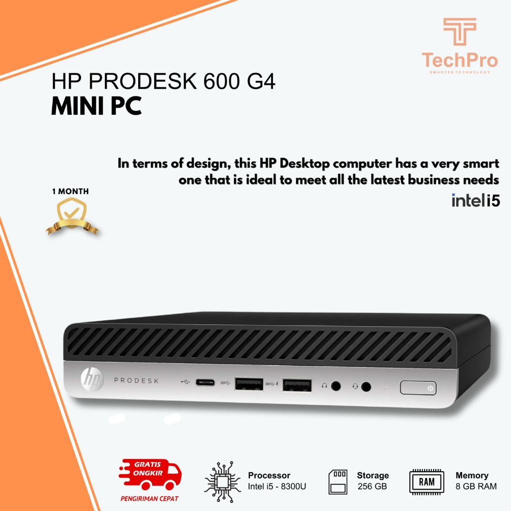 PC MINI HP PRODEKS 600 G4 65W