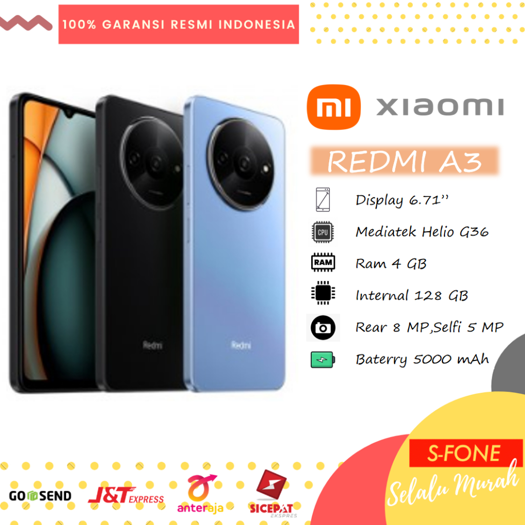 Jual Xiaomi Redmi A5 4/128 Garansi Resmi | Shopee Indonesia