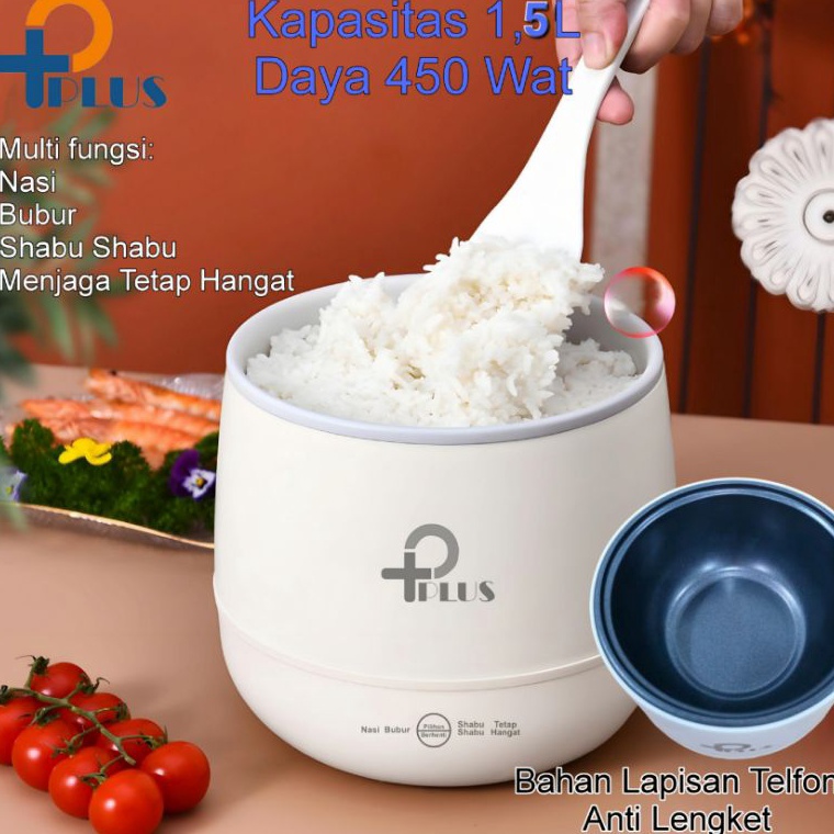 Jual Uc PPLUS Magic com mini 15 Liter Anti Lengket Serbaguna Mini Rice