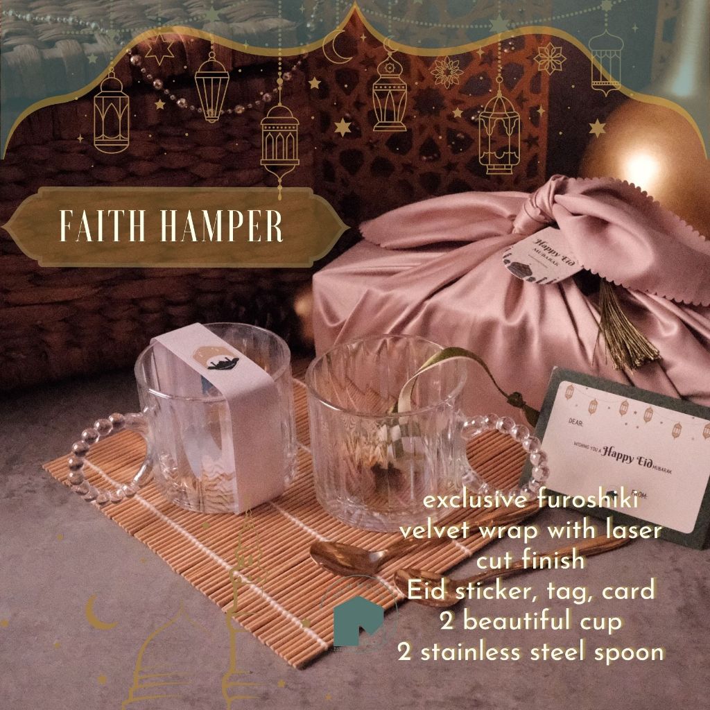 Jual Paket Hampers Ied Lebaran Parcel Ramadan Ado Glass Faith Gift Premium Cup Tableware Hamper