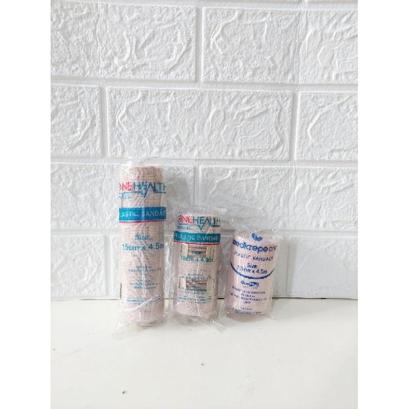Jual perban elastis 7,5cm × 4,5m.10cm × 4,5m.15cm×4,5m/onehealt/bandage ...