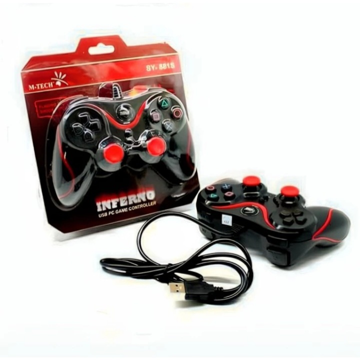 Jual Gamepad Single Double M Tech Inferno Joystik Controller Stick PC