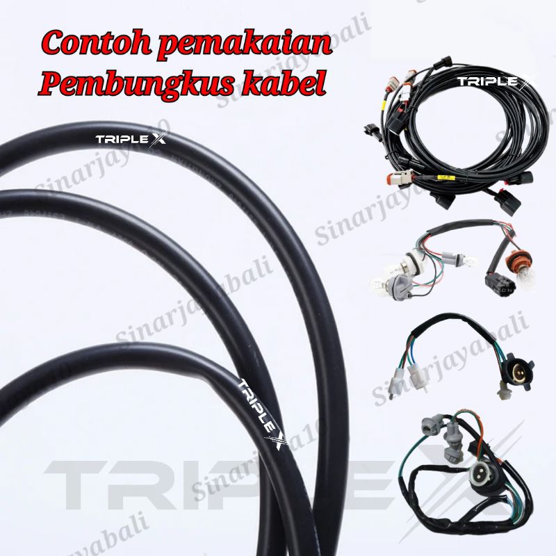 Jual Selang Anti Panas Kabel Selongsong Kabel Pelindung Kabel Pvc Tube