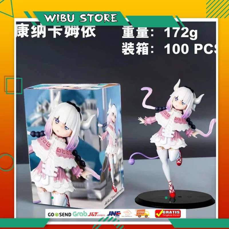 Jual Action Figure Kanna Kamui Kobayashi-san chi no Maid Dragon Kawaii ...