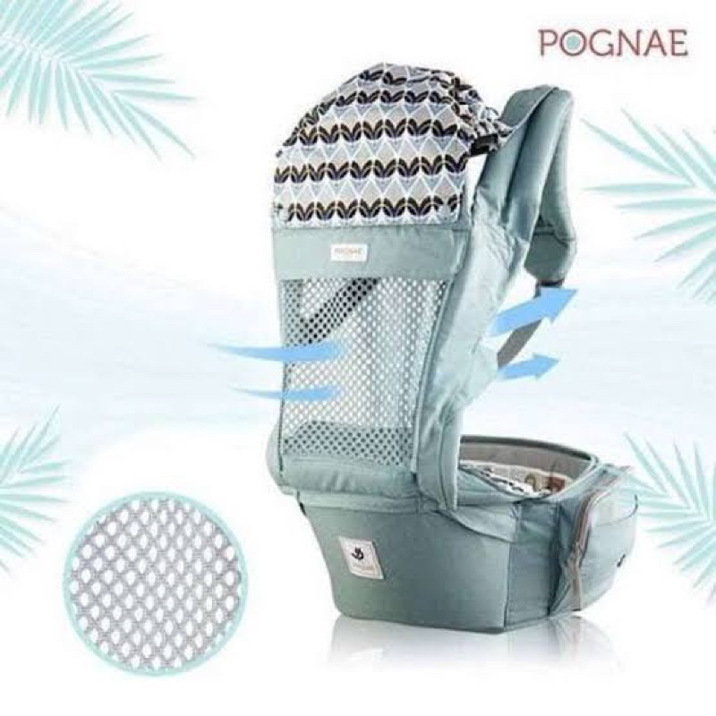 Jual Pognae HIPSEAT ORGA HIPSEAT BABY CARRIER UP TO 20kg blueberry