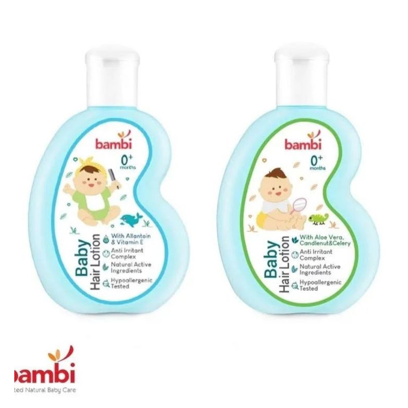 Jual Bambi Baby Hair Lotion 100ml | Shopee Indonesia