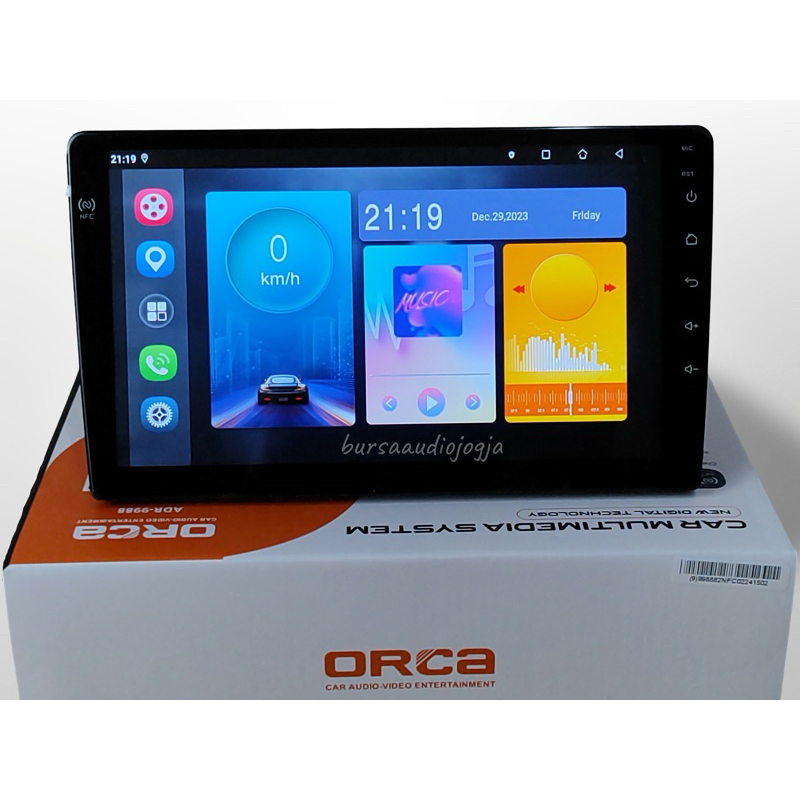 Jual Headunit Android 9 Inch dan 10 Inch Orca Auto Series NFC 2/64 OS12 ...