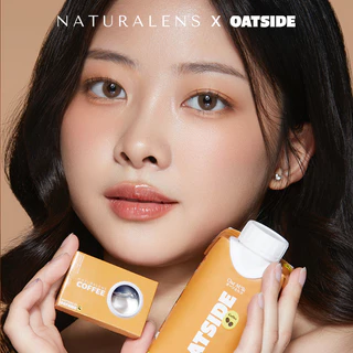 Naturalens x Oatside Coffee Softlens Biomoist (1PC/SEBELAH) Contact Lens (0 sd -10) / Soft Lens / Lensa Kontak / Soflen / Softlen / Soflens normal minus / Softlense / Lensa mata