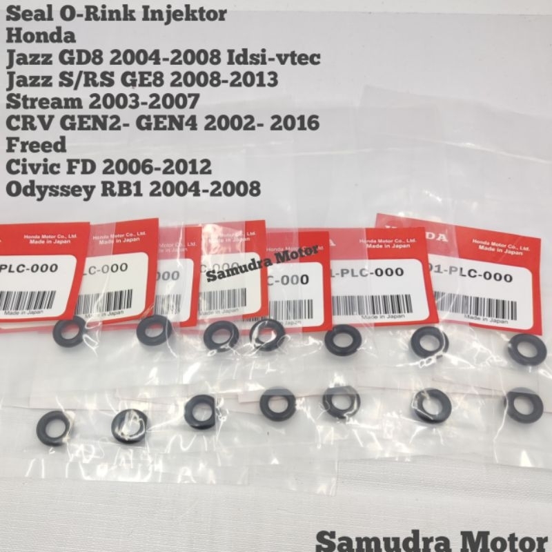 Jual Seal Oring Injektor Honda CRV GEN2 / CRV GEN3 91301-PLC-000 ...