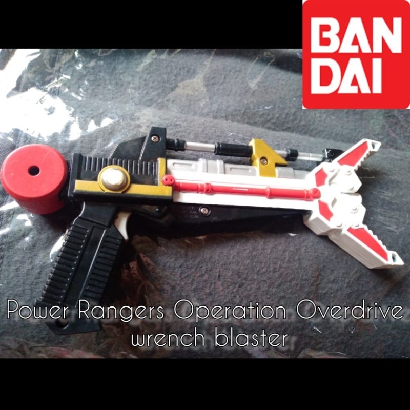 Jual Bandai Power Rangers Operation Overdrive play wrench blaster ...