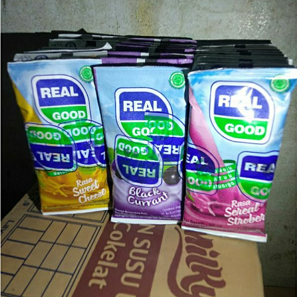 Jual REAL GOOD 60 x 50ML khusus Instant | Shopee Indonesia