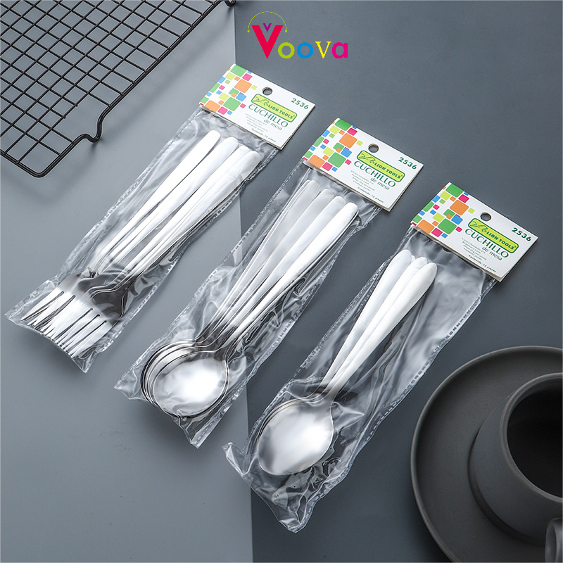 Jual Voova Sendok Garpu Korea Alat Makan Korean Spoon Fork Set