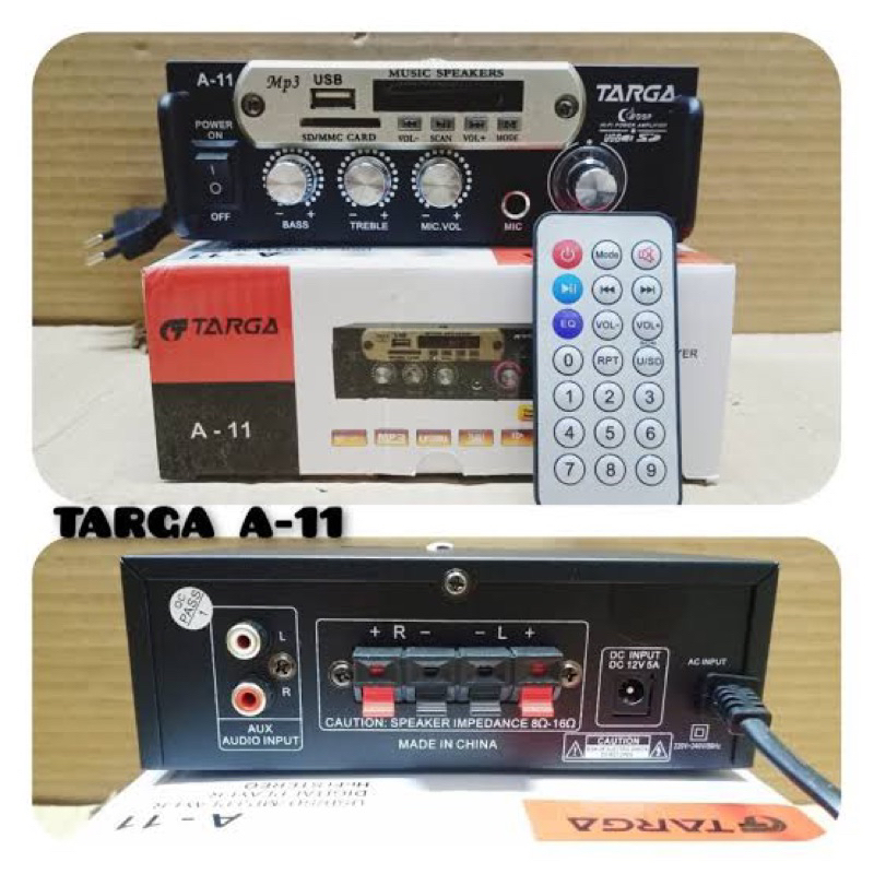 Jual TARGA Amplifier TARGA A11 TARGA Amplifier AC / DC Amplifier ...
