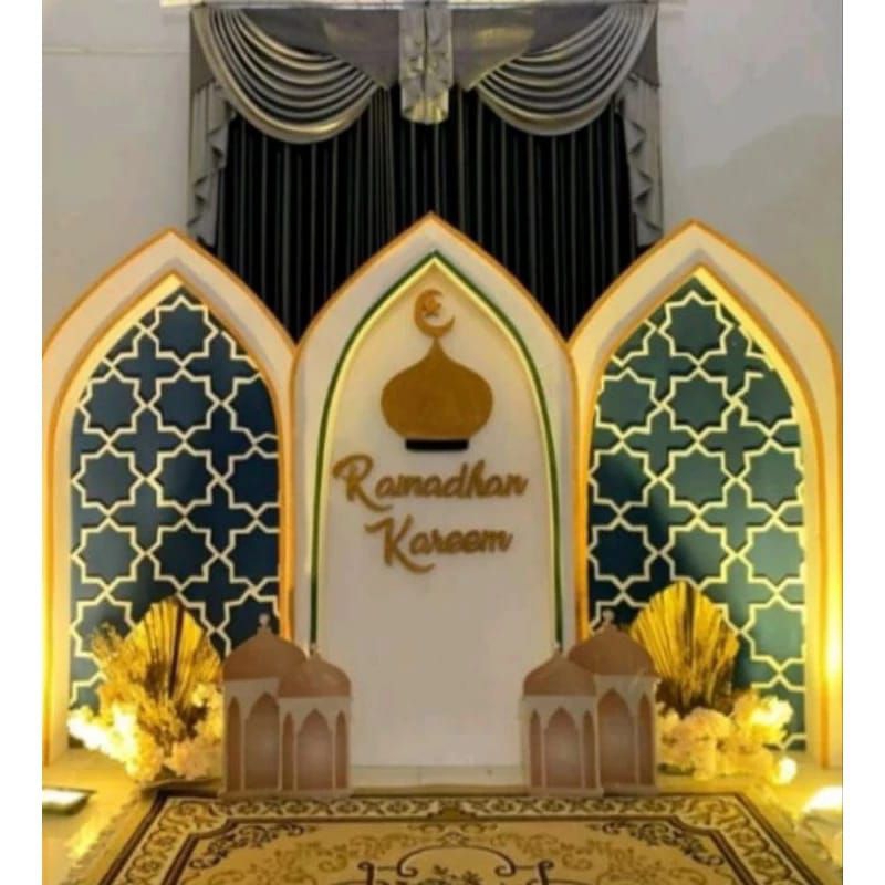 Jual Backdrop Styrofoam Versi Ramadhan Bisa Request Warna Dan Ukuran Bervariasi Ketupat Shopee