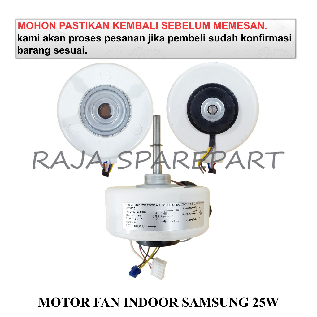 Jual MFIS2 DINAMO MOTOR FAN AC/MOTOR FAN INDOOR SAMSUNG 25W Shopee