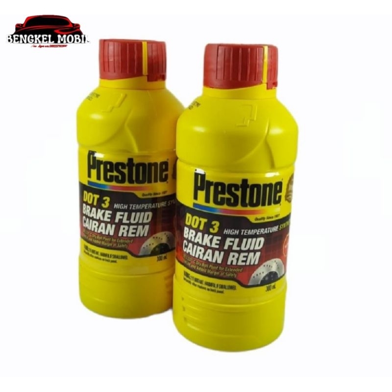 Jual Minyak Rem Prestone Dot 3 Brake Fluid Cairan Rem Mobil And Motor 300 Ml Shopee Indonesia 2353