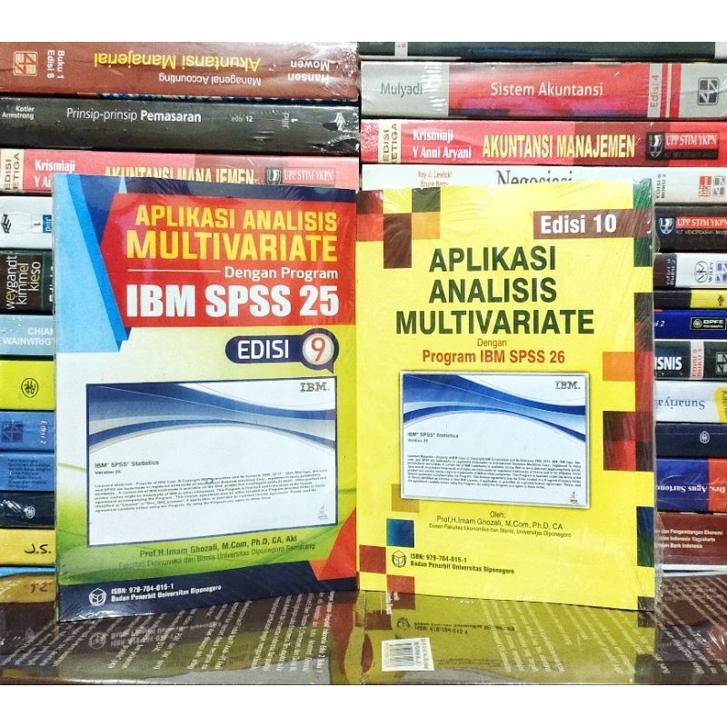 Jual Aplikasi Analisis Multivariate Dengan Program SPSS 25 Dan SPSS 26 ...