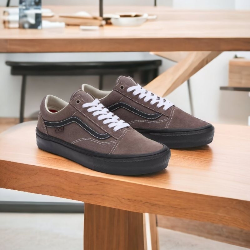 Taupe vans old skool online