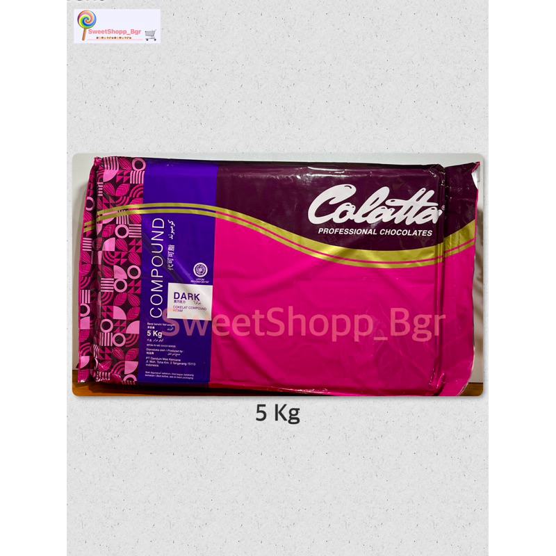 Jual Colatta Dark Compound Kemasan 5 Kg | Shopee Indonesia