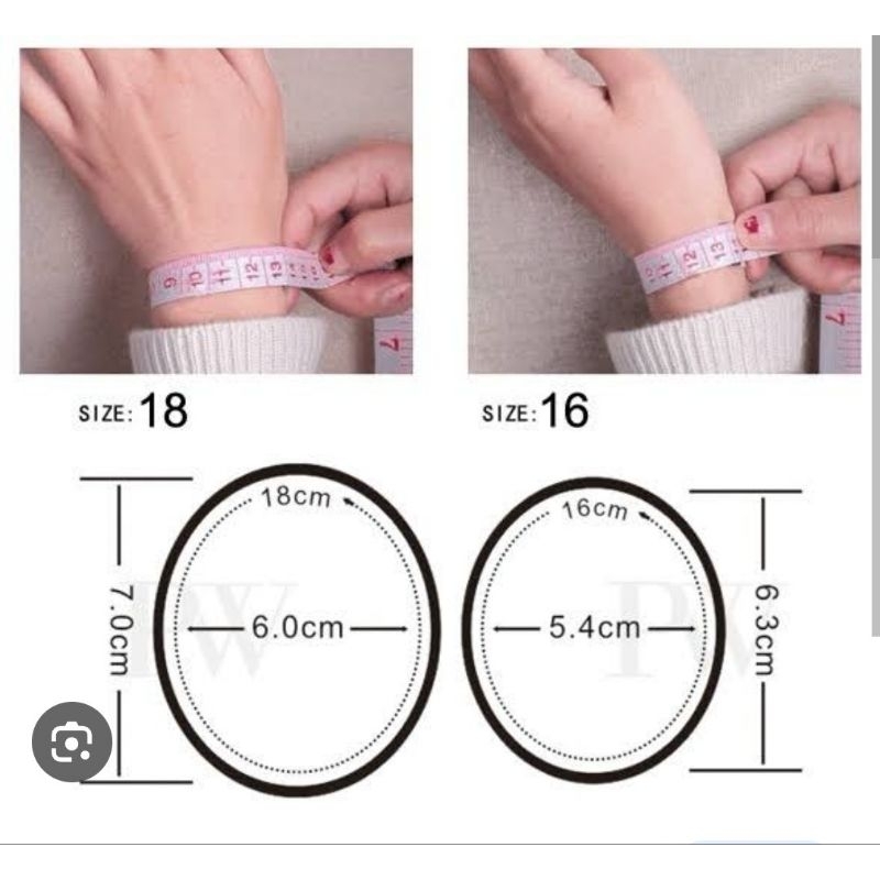 Cartier love bangle size chart sale