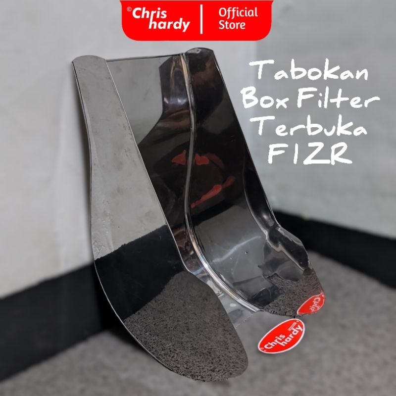 Jual TABOKAN BOX FILTER FIZR F1ZR PLAT SENG CHROME ANTI KARAT STAINLESS ...