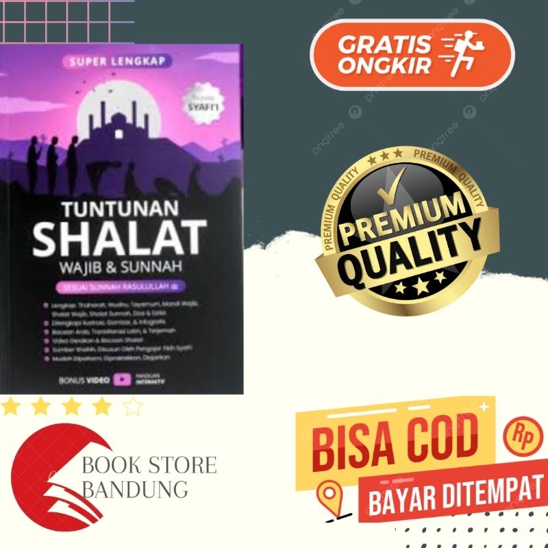 Jual BUKU ''TUNTUNAN SHALAT WAJIB DAN SUNNAH | Shopee Indonesia