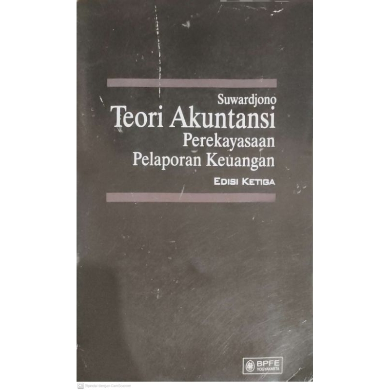 Jual Buku Teori Akuntansi Perekayasaan Pelaporan Keuangan Edisi Ketiga ...